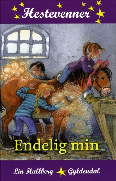 Endelig min – omslag til lydbogen af Lin Hallberg