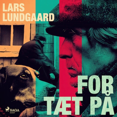 For tæt på – omslag til lydbogen af Lars Lundgaard