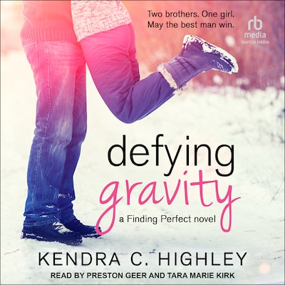 Defying Gravity – omslag til lydbogen af Kendra C. Highley