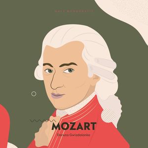 Mozart – okładka audiobooka, autor Danuta Gwizdalanka