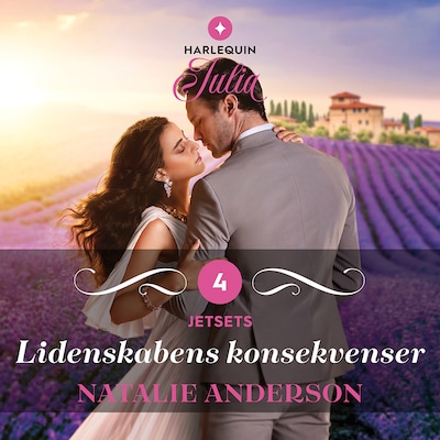 Lidenskabens konsekvenser – omslag til lydbogen af Natalie Anderson