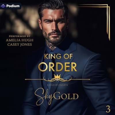 King of Order – omslag til lydbogen af Sky Gold