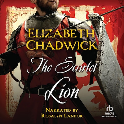 The Scarlet Lion – omslag til lydbogen af Elizabeth Chadwick