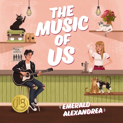 The Music of Us – omslag til lydbogen af Emerald Alexandrea