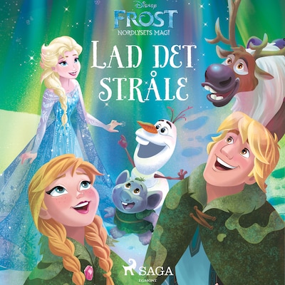 Frost - Nordlysets magi - Lad det stråle – omslag til lydbogen af Disney