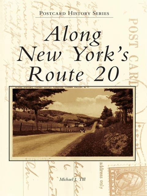 Along New York's Route 20 – omslag til lydbogen af Michael J Till