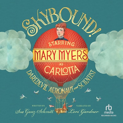 Skybound! – omslag til lydbogen af Sue Ganz-Schmitt