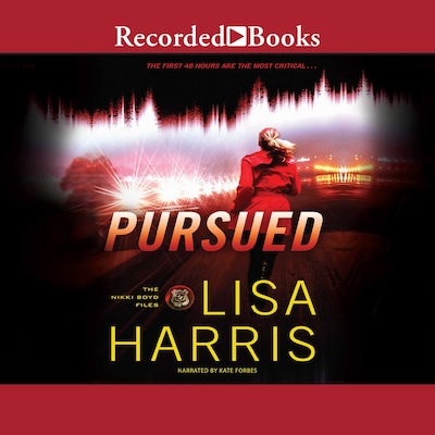 Pursued – omslag til lydbogen af Lisa Harris