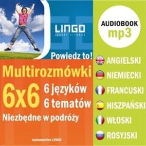 Multirozmówki 6x6 – okładka audiobooka, autor Praca zbiorowa