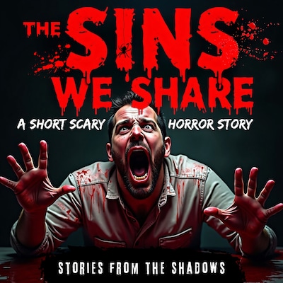 The Sins We Share. A Short Scary Horror Story – omslag til lydbogen af Stories From The Shadows