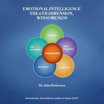 Emotional Intelligence the 6th Dimension, Winsomeness – omslag til lydbogen af Dr. John Betterson