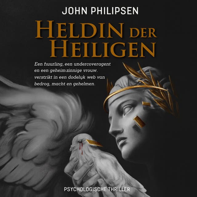 Heldin der Heiligen – omslag van het luisterboek van John Philipsen
