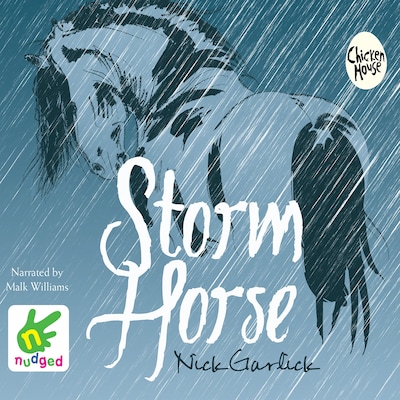 Storm Horse – omslag til lydbogen af Nick Garlick