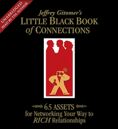 The Little Black Book of Connections – omslag til lydbogen af Jeffrey Gitomer