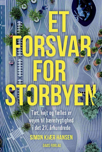 Et forsvar for storbyen – omslag til lydbogen af Simon Kjær Hansen