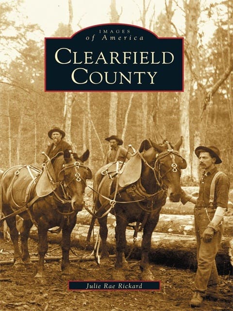 Clearfield County – omslag til lydbogen af Julie Rae Rickard