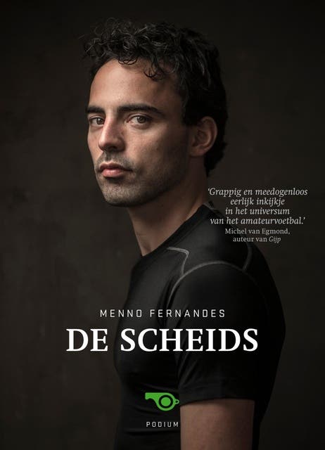 De scheids – omslag van het luisterboek van Menno Fernandes