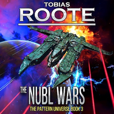 The Nubl Wars – omslag til lydbogen af Tobias Roote