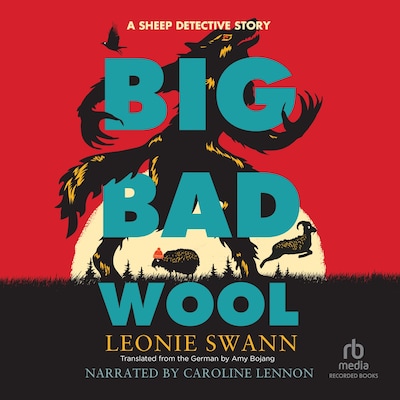 Big Bad Wool – omslag til lydbogen af Leonie Swann