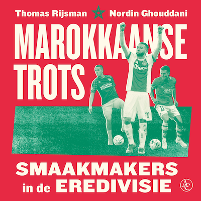 Marokkaanse trots – omslag van het luisterboek van Thomas Rijsman, Nordin Ghouddani