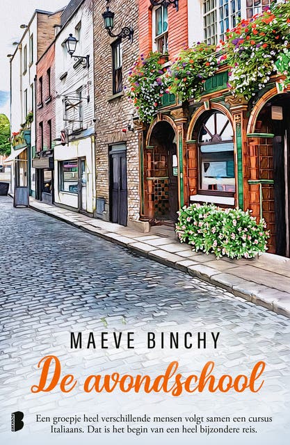 De avondschool: Een cursus Italiaans brengt de cursisten onverwachte levenslessen – omslag van het luisterboek van Maeve Binchy