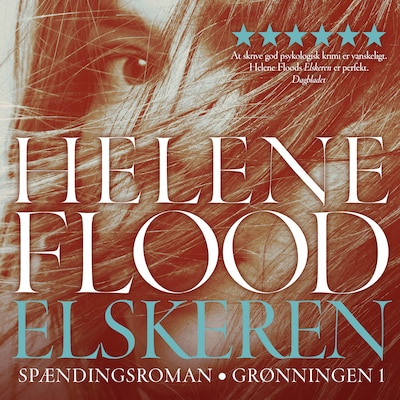 Elskeren – omslag til lydbogen af Helene Flood