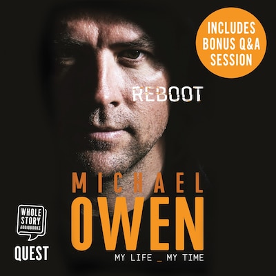 Michael Owen Reboot: My Life – omslag til lydbogen af Michael Owen