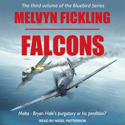 Falcons – omslag til lydbogen af Melvyn Fickling