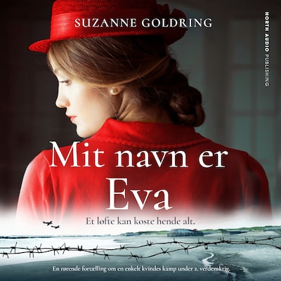 Mit navn er Eva – omslag til lydbogen af Suzanne Goldring