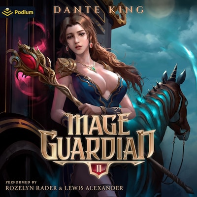 Mage Guardian 2 – omslag til lydbogen af Dante King