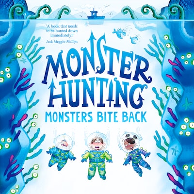 Monsters Bite Back – okładka audiobooka, autor Ian Mark
