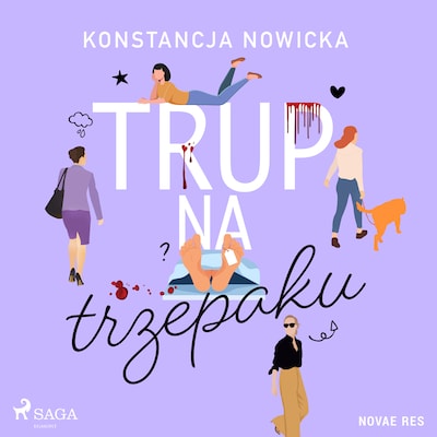 Trup na trzepaku – okładka audiobooka, autor Konstancja Nowicka