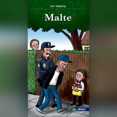Malte – omslag til lydbogen af Jim Højberg