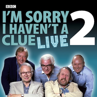 I'm Sorry I Haven't A Clue Live: Volume 2 – omslag til lydbogen af BBC, Iain Pattinson