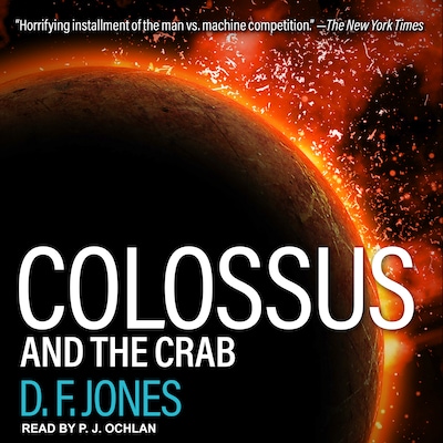 Colossus and the Crab – omslag til lydbogen af D. F. Jones