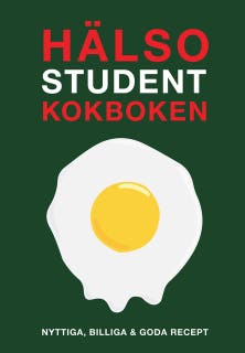 Hälsostudentkokboken – omslag till ljudboken av Nicotext Förlag