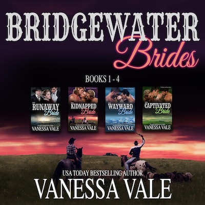 Bridgewater Brides Series Boxed Set, Books 1–4 – omslag til lydbogen af Vanessa Vale