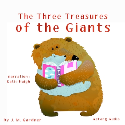 The Three Treasures of the Giants – omslag til lydbogen af J. M. Gardner