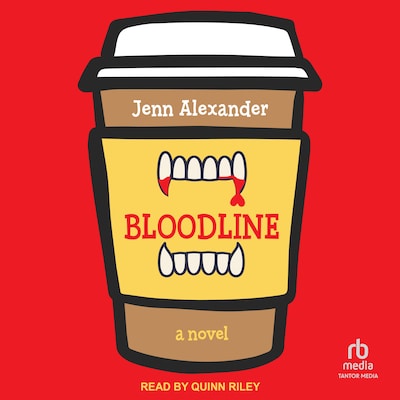 Bloodline – omslag til lydbogen af Jenn Alexander