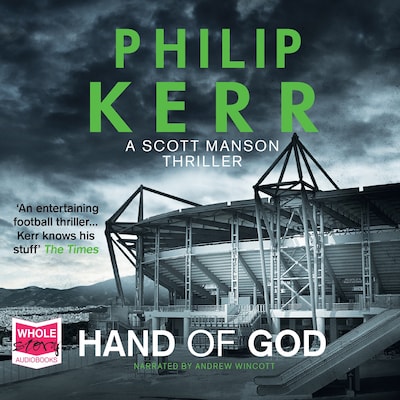 Hand of God – omslag til lydbogen af Philip Kerr