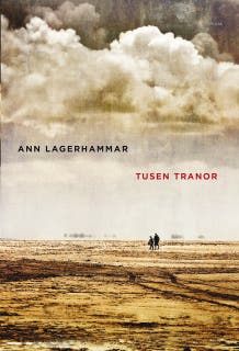 Tusen tranor – omslag till ljudboken av Ann Lagerhammar