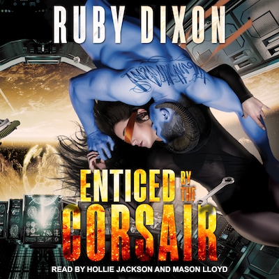Enticed By The Corsair – omslag til lydbogen af Ruby Dixon