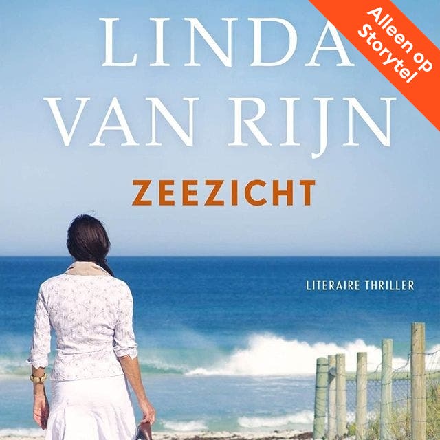 Zeezicht (Vlaams gesproken) – omslag van het luisterboek van Linda van Rijn