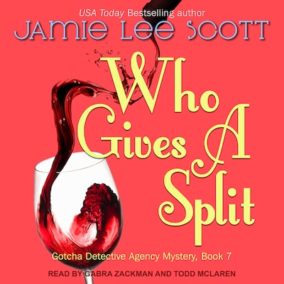 Who Gives A Split – omslag til lydbogen af Jamie Lee Scott