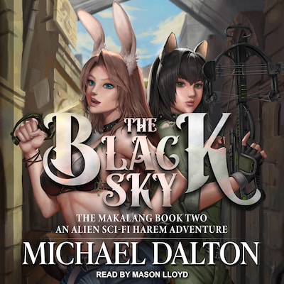 The Black Sky – omslag til lydbogen af Michael Dalton