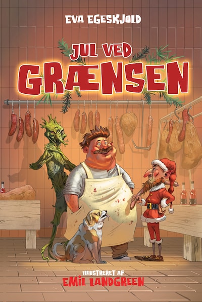 Jul ved Grænsen – omslag til lydbogen af Eva Egeskjold