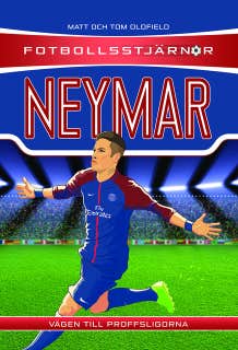 Fotbollsstjärnor: Neymar – omslag till ljudboken av Matt Oldfield,Tom Oldfield