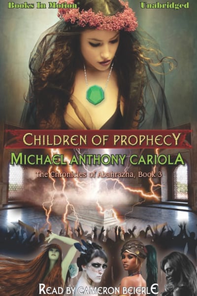 Children of Prophecy – omslag til lydbogen af Michael Anthony Cariola
