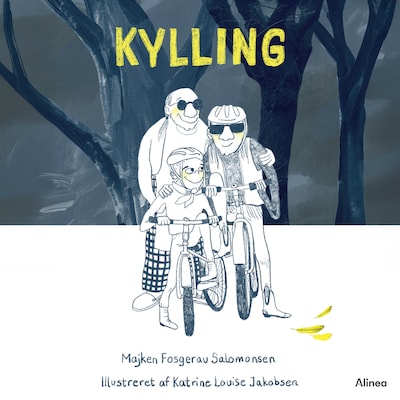 Kylling, Blå Læseklub – omslag til lydbogen af Majken Fosgerau Salomonsen