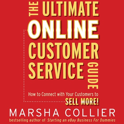 The Ultimate Online Customer Service Guide – omslag til lydbogen af Marsha Collier